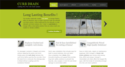 Desktop Screenshot of curbdrain.com